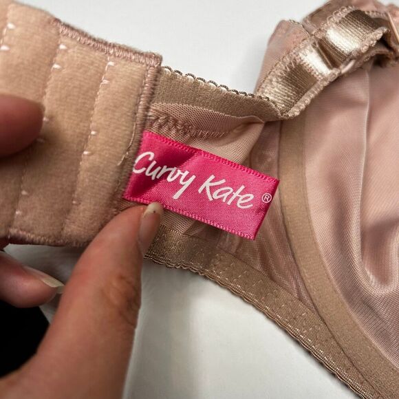 New Curvy Kate Tan Unlined full coverage Bra 28K - Picture 6 of 7